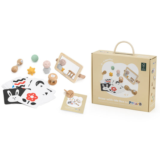 PolarB Grow-with-Me Box Sensory Seekers 0-6m, Viga