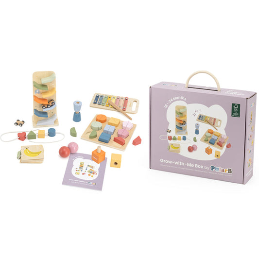 PolarB Grow-with-Me Box Colour Crafters 18-24m, Viga