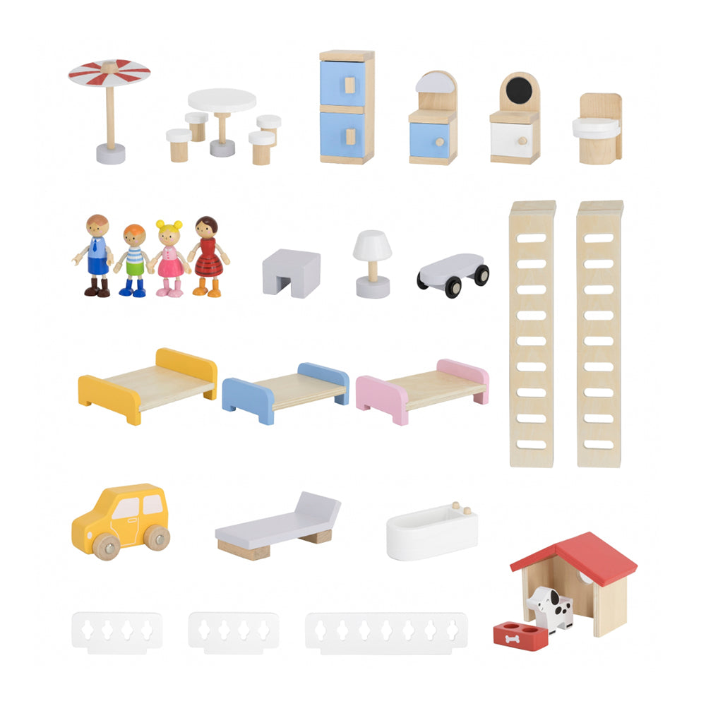 Viga Wooden Dollhouse