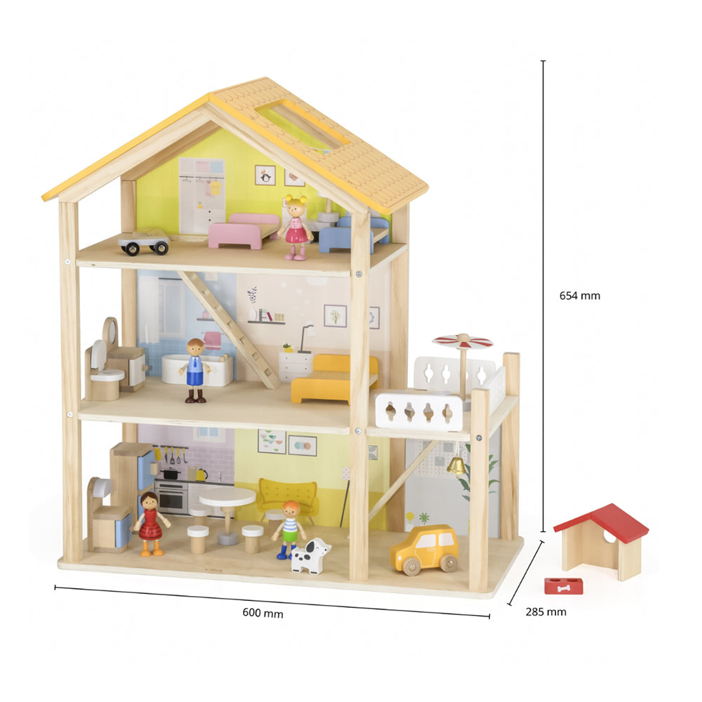 Viga Wooden Dollhouse