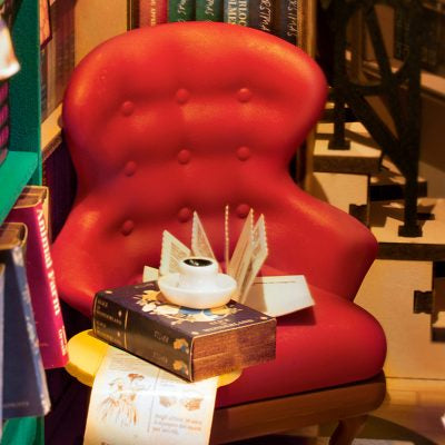 Bookstore, Rolife DIY Book Nook, TGB07