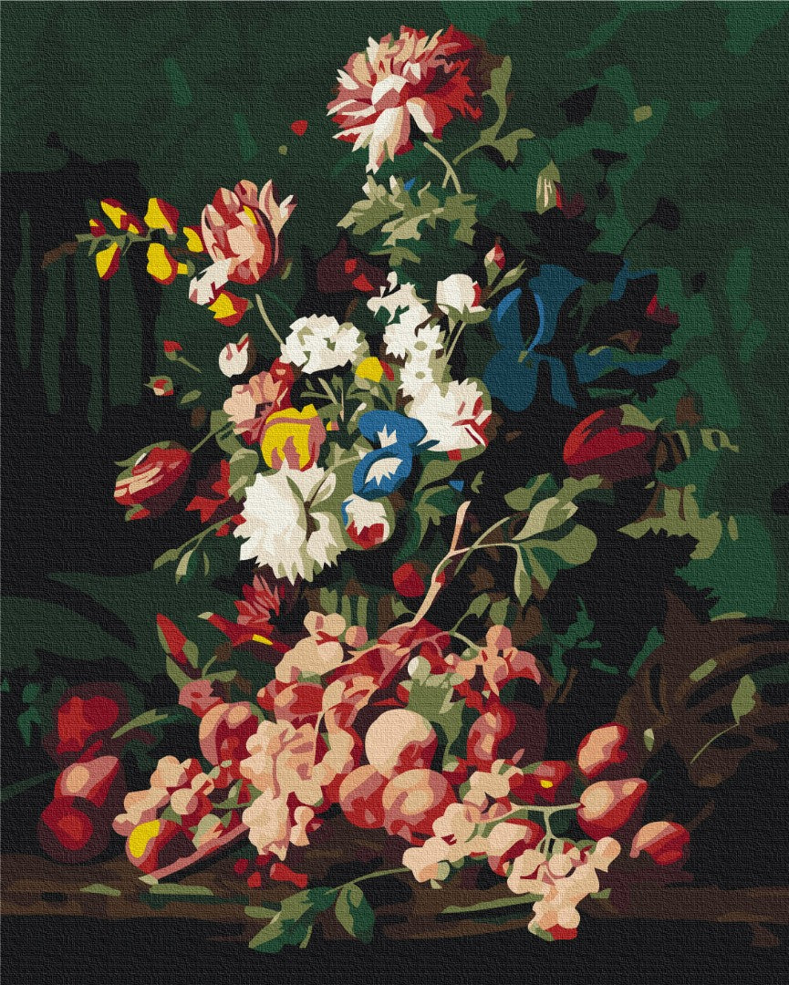 Summer Still Life Paint By Numbers, Brushme