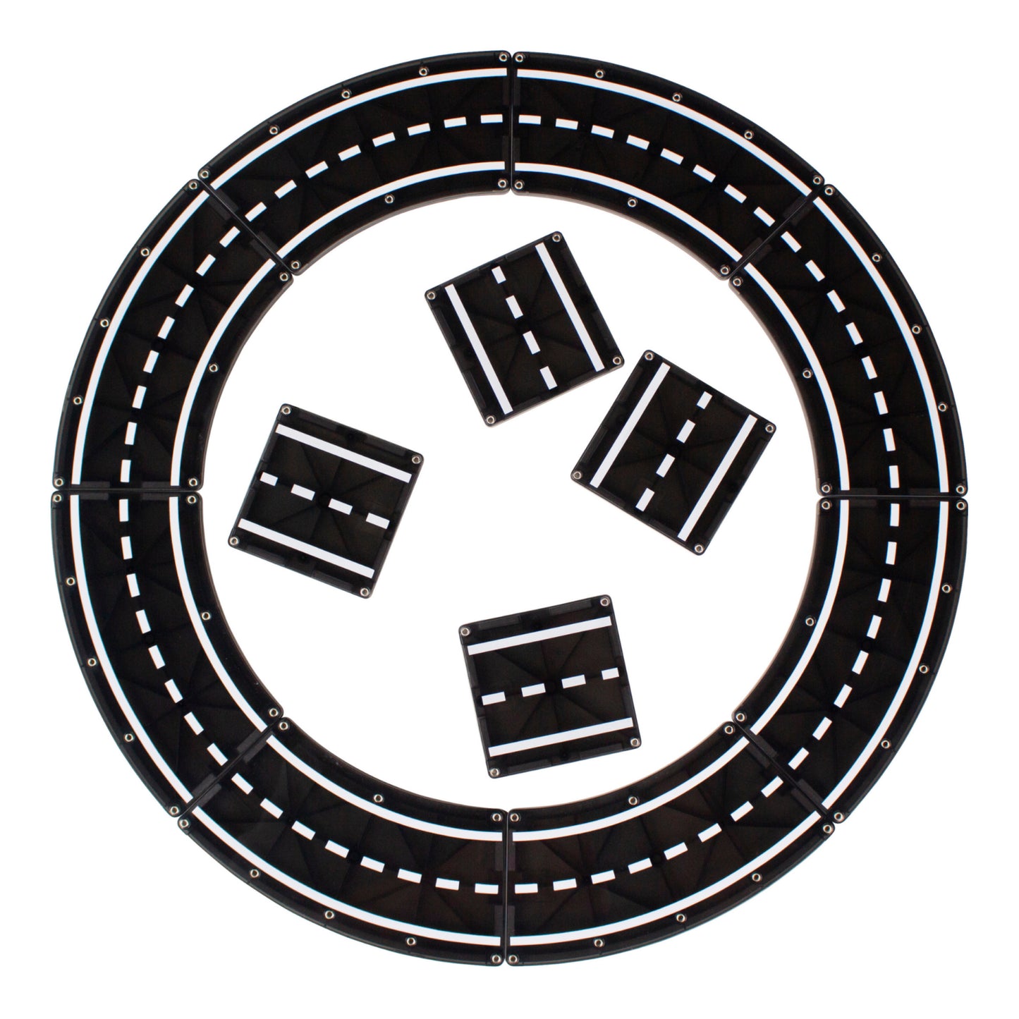 XTRAS Roads 12 Set Magna-tiles