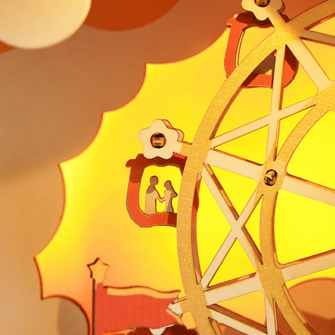 DIY Music Box Sunset Carnival AMT01 Rolife