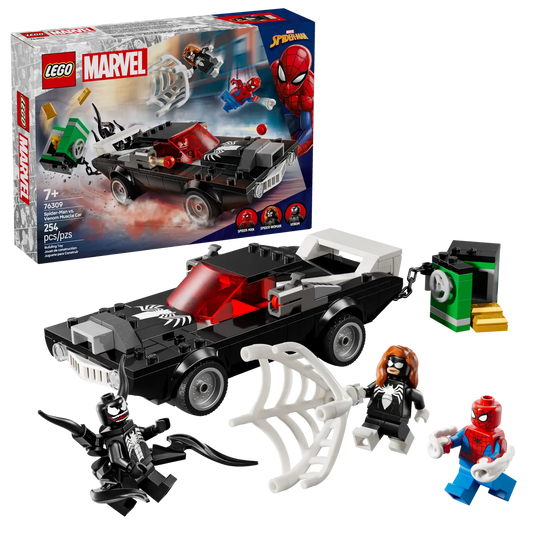 LEGO Marvel Spider-Man vs. Venom Muscle Car 76309