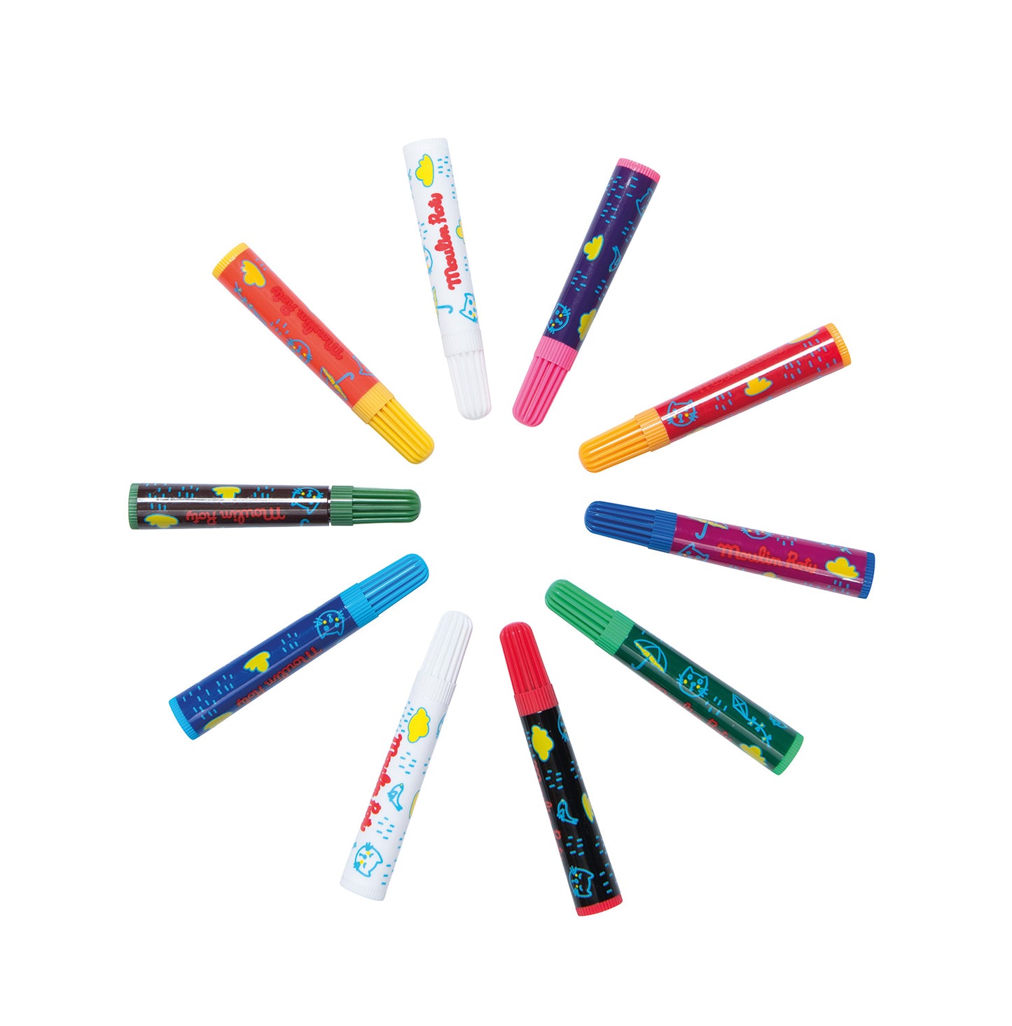 Box of 10 magic pens, Moulin Roty