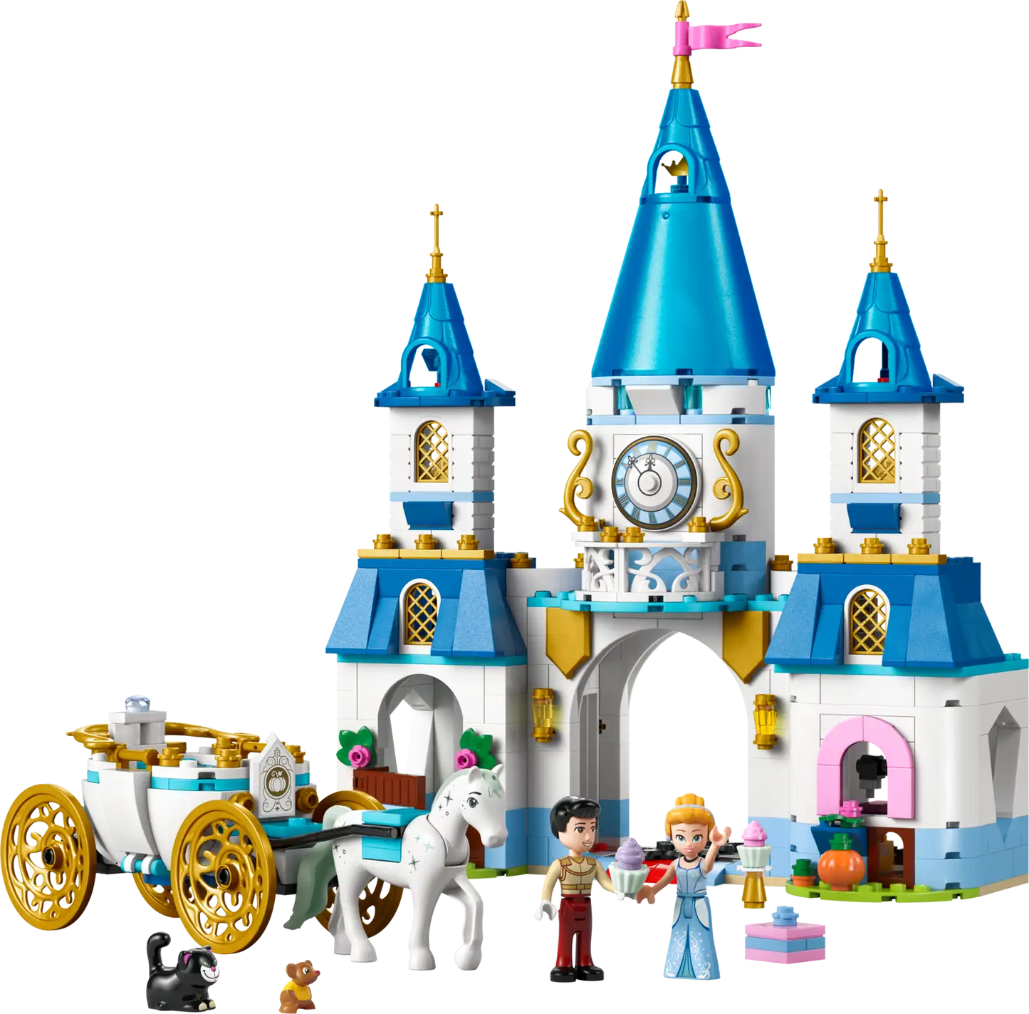 LEGO Disney Princess Cinderella’s Castle & Horse Carriage 43275