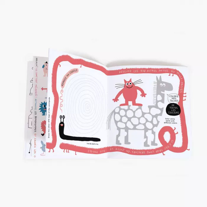 Activity book: Les Schmouks, Moulin Roty