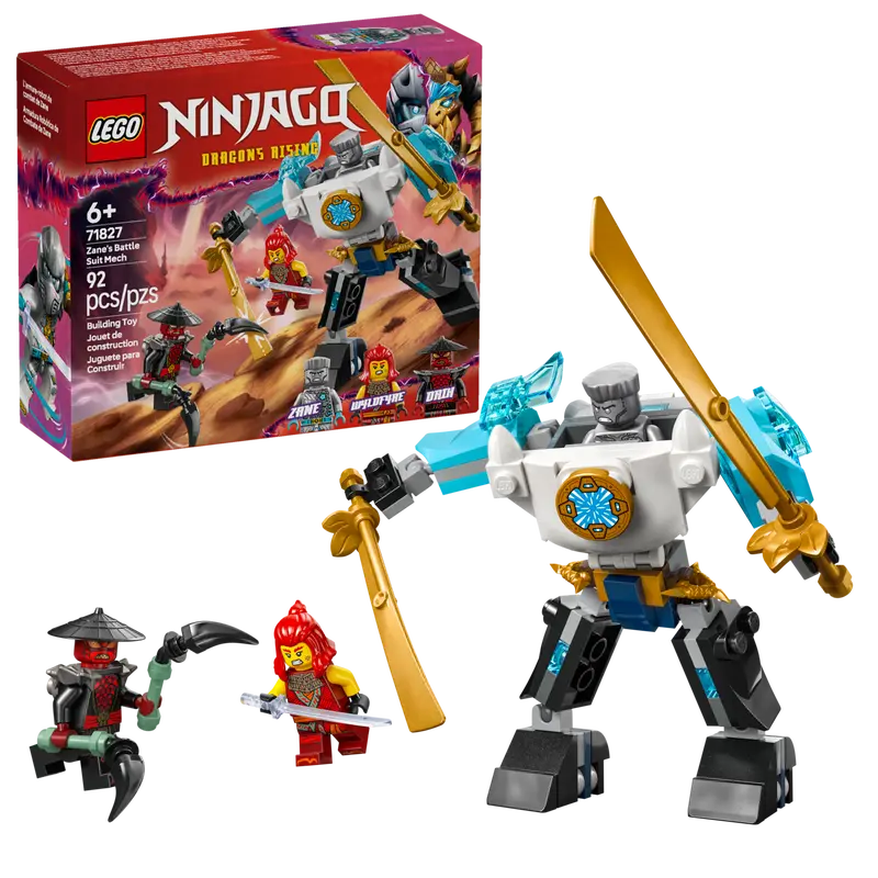 LEGO NINJAGO Zane’s Battle Suit Mech 71827