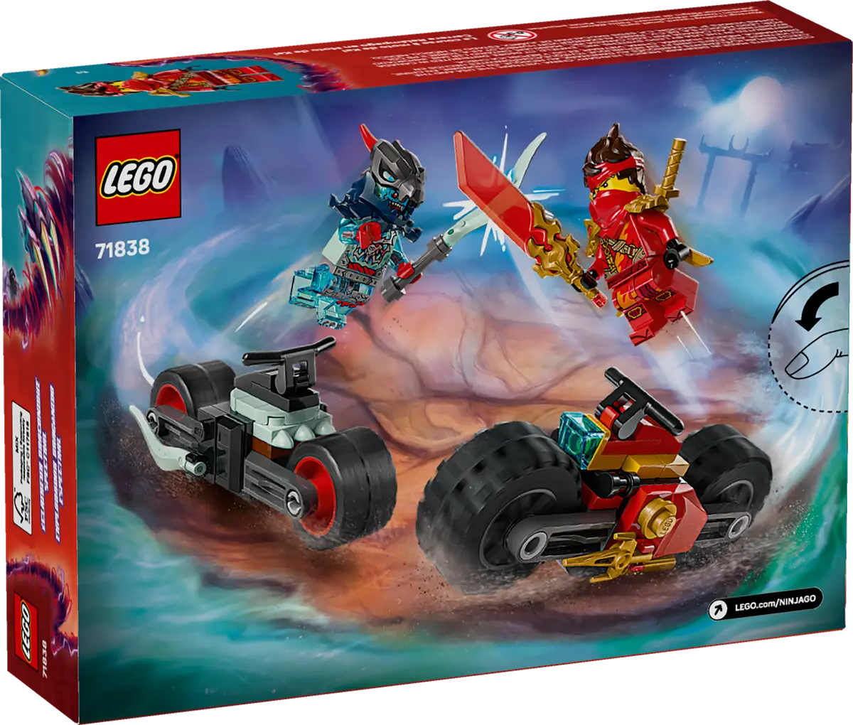 LEGO NINJAGO Kai's Motorcycle Speed Race 71838