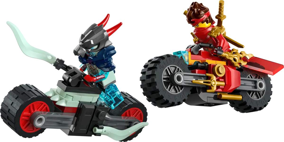 LEGO NINJAGO Kai's Motorcycle Speed Race 71838