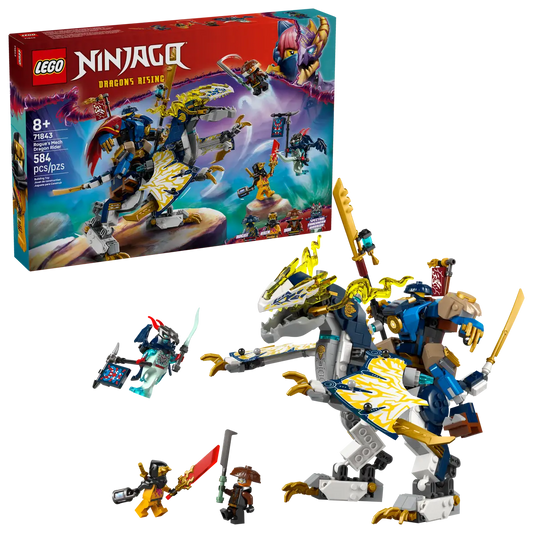 LEGO Ninjago: Δράκος Ρόουγκ με Αναβάτη Ρομπότ 71843