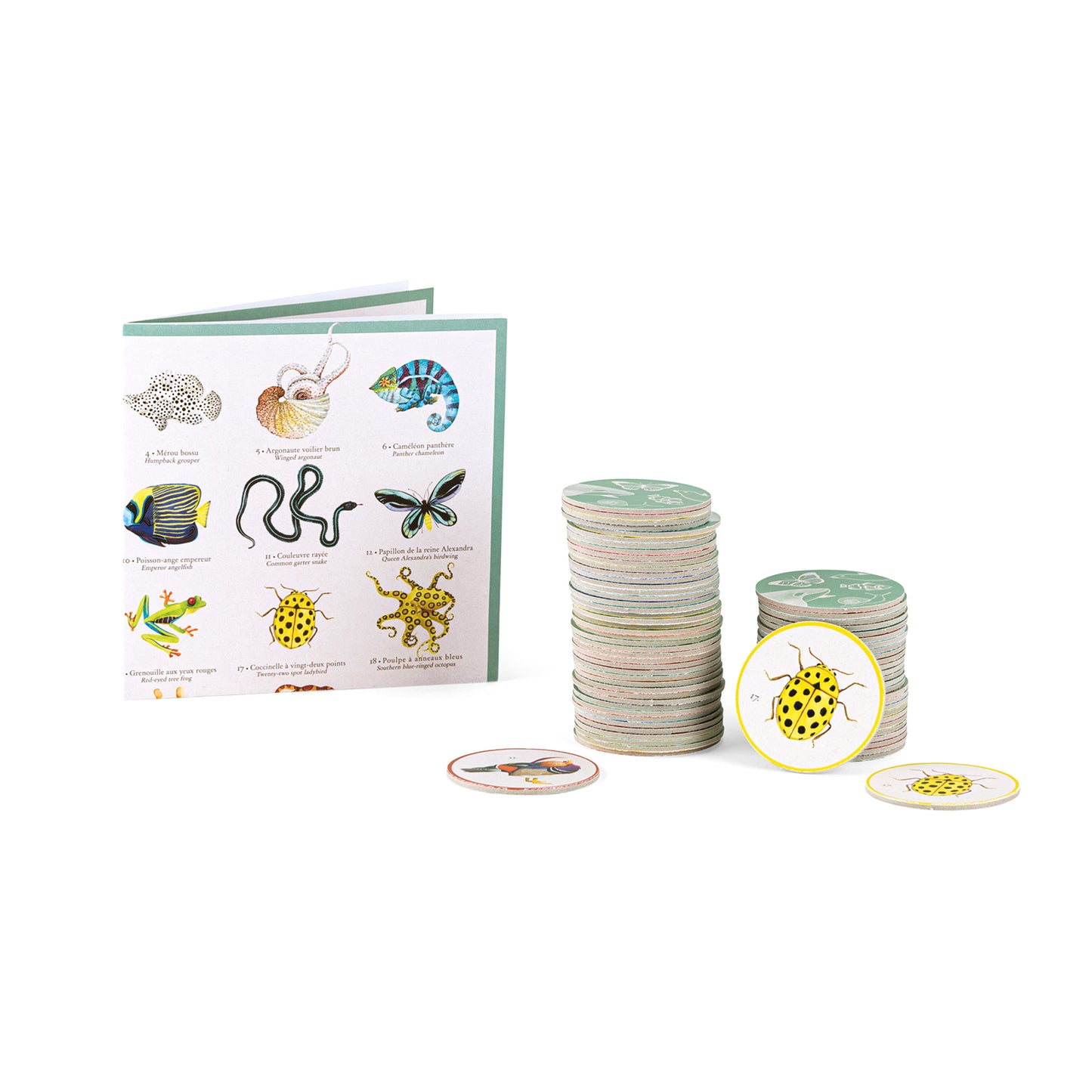 Animal memory game, Moulin Roty