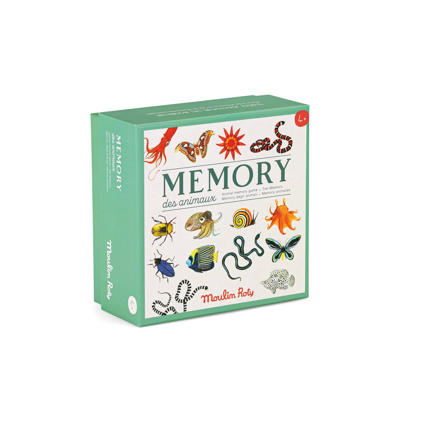 Animal memory game, Moulin Roty