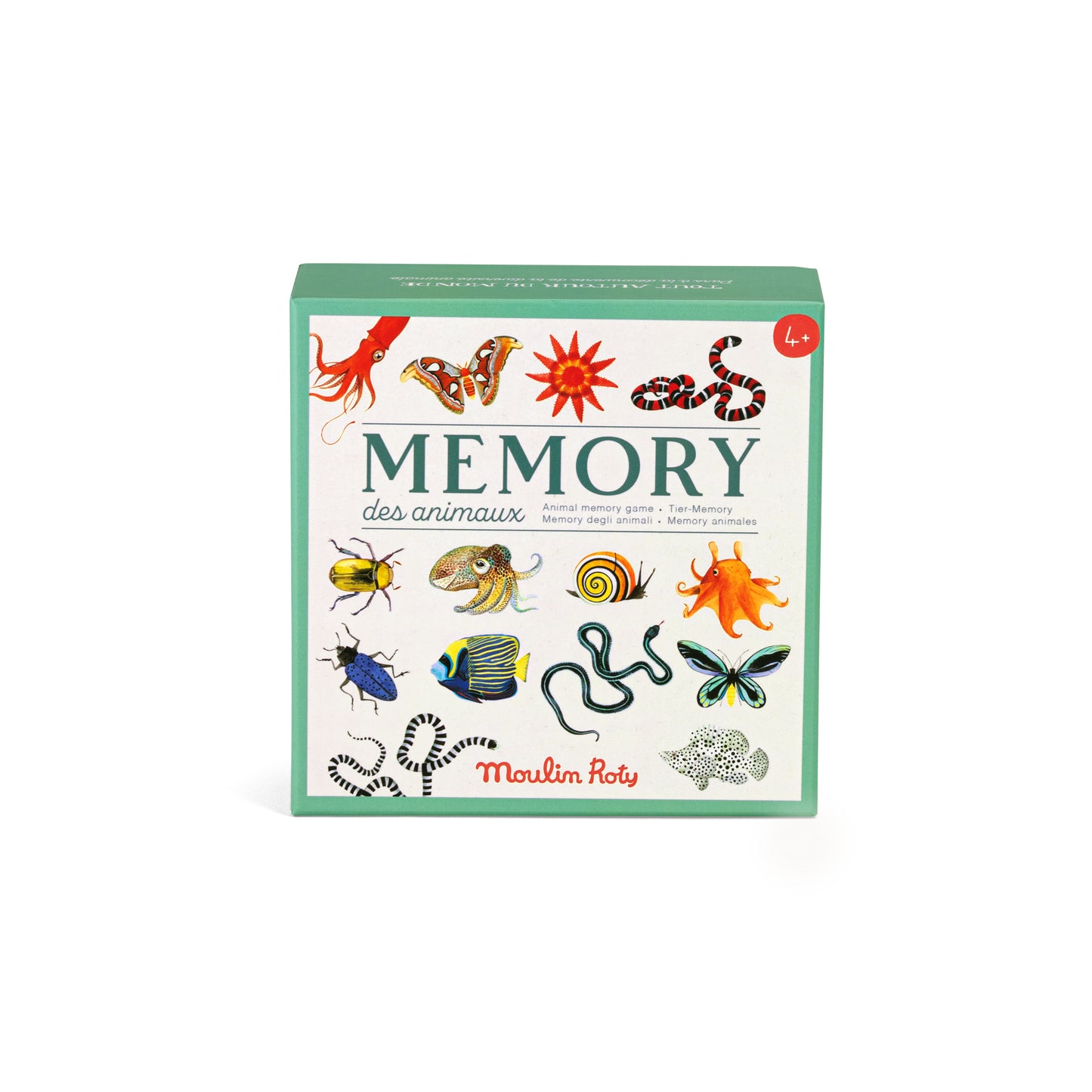 Animal memory game, Moulin Roty