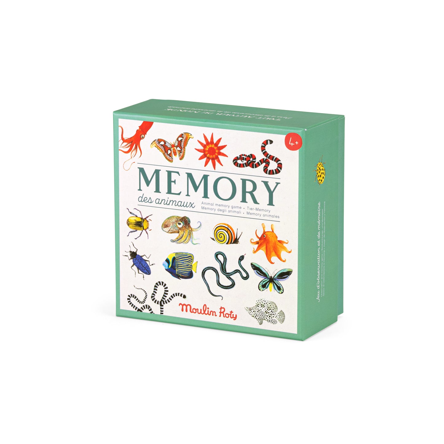 Animal memory game, Moulin Roty