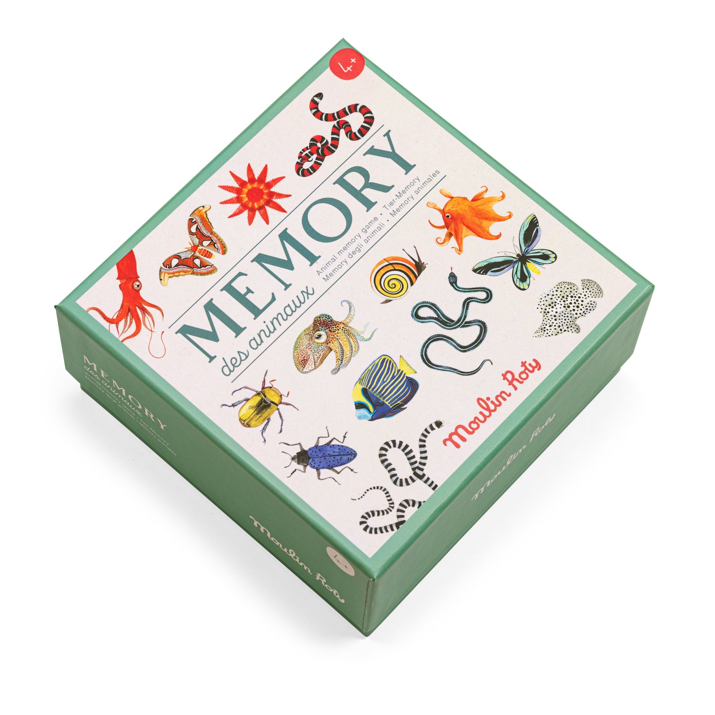 Animal memory game, Moulin Roty