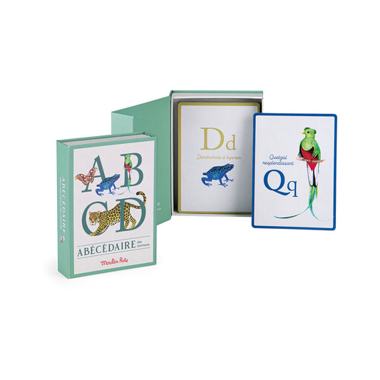 ABC cards, French alphabet