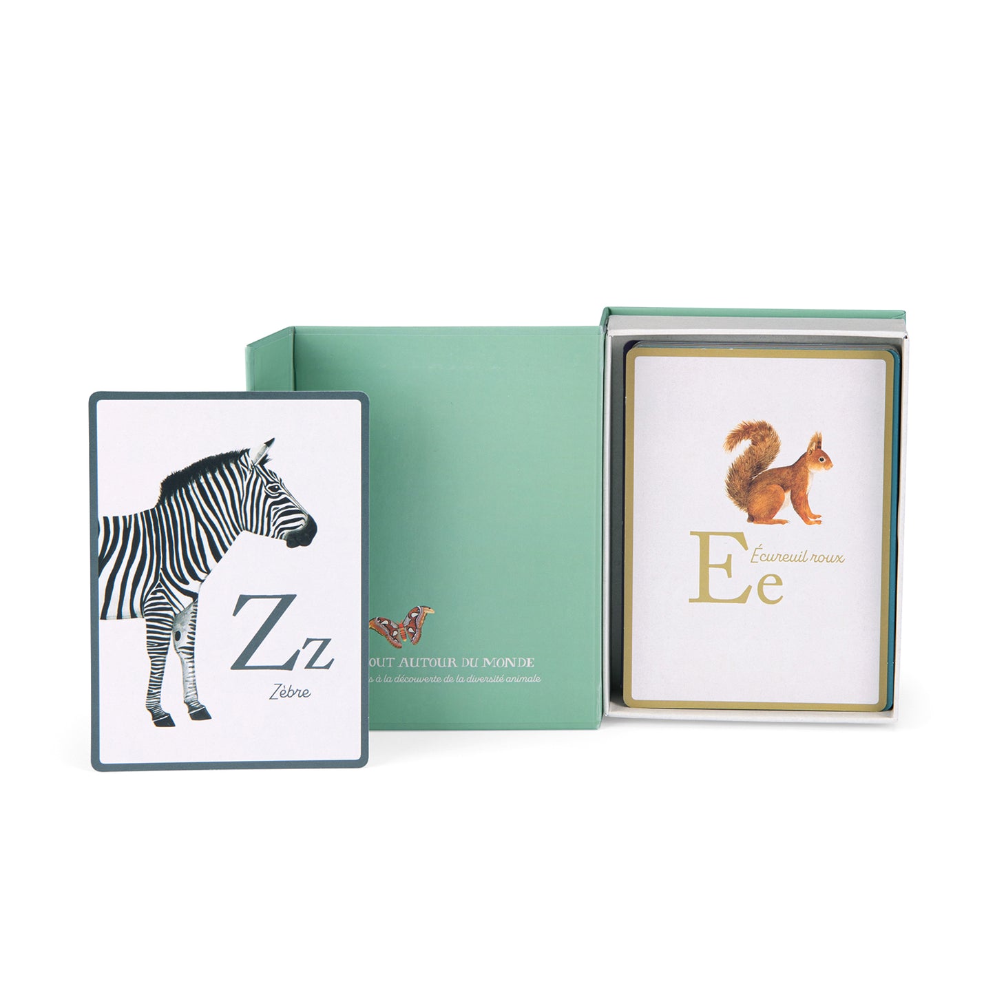 ABC cards, French alphabet