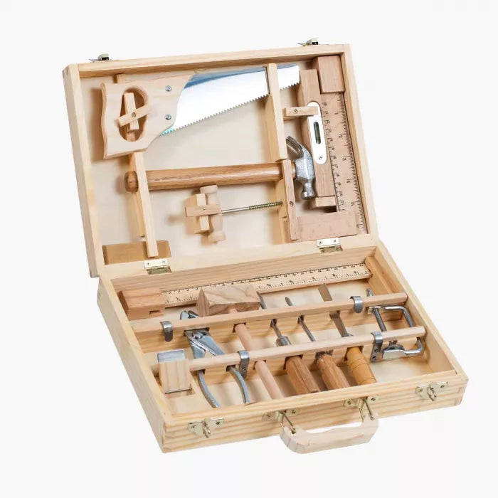 Large tool box set (14 tools), Moulin Roty