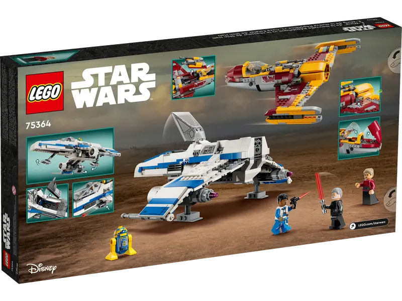 LEGO® Star Wars™ New Republic E-Wing™ vs. Shin Hati’s Starfighter™ 75364