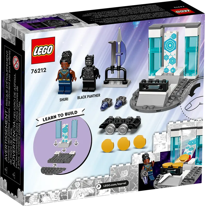 LEGO Marvel Shuri’s Lab 76212