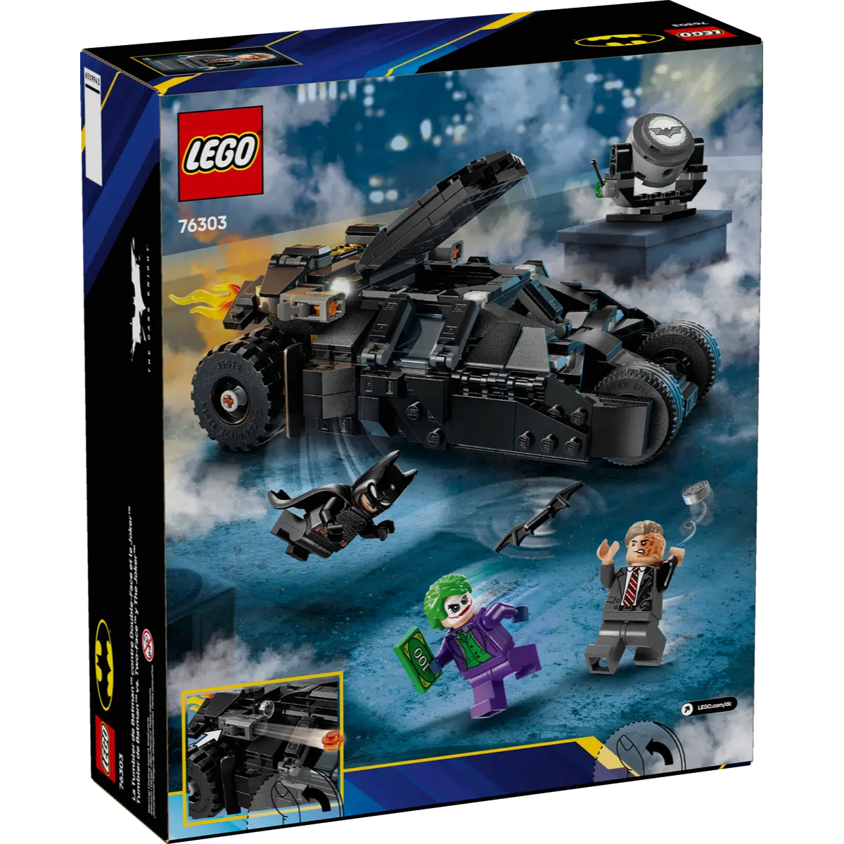 LEGO DC Batman Tumbler vs. Two‑Face & The Joker 76303
