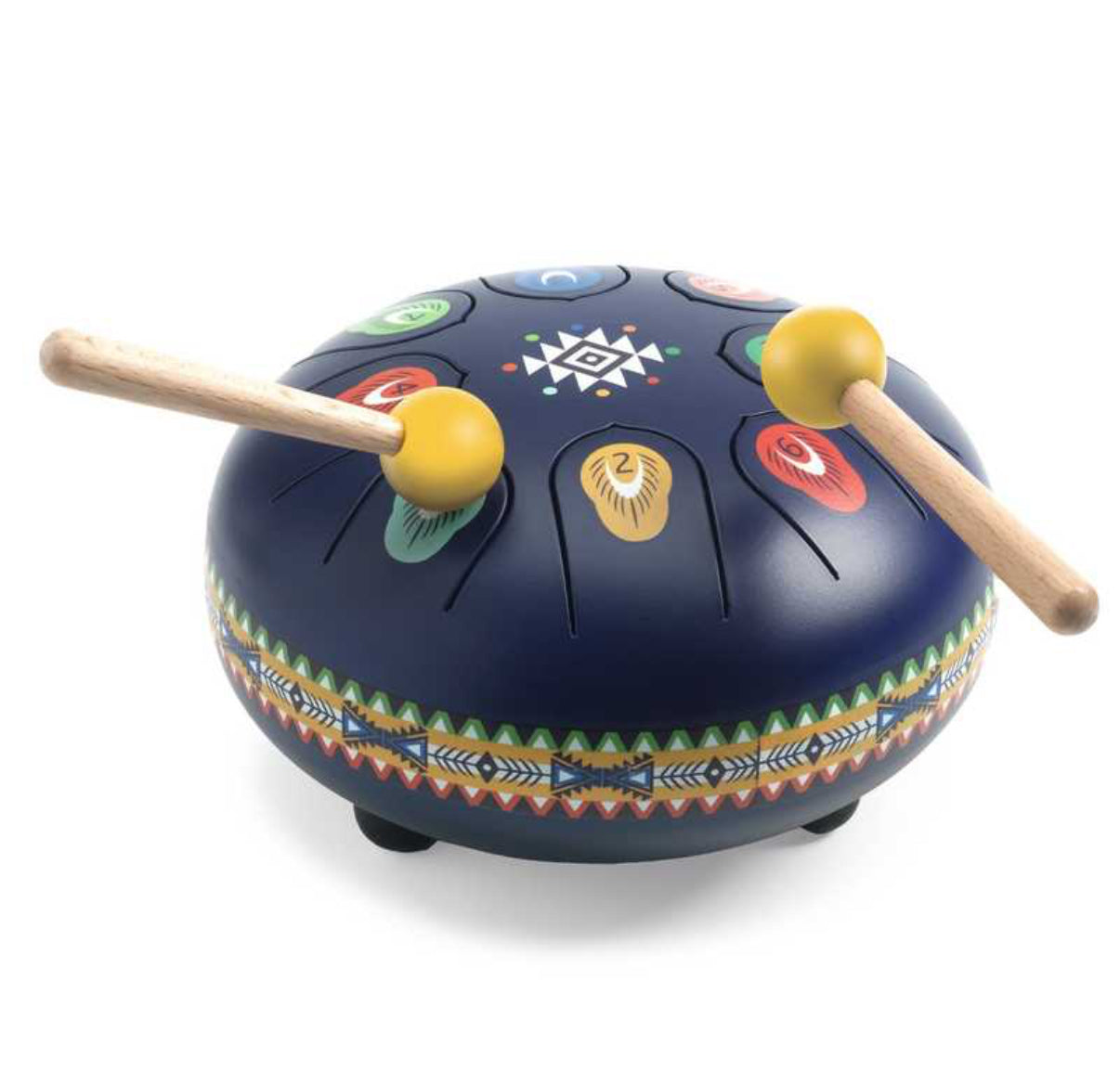 Animambo Musical Toys - Mini Steel Drum, Djeco