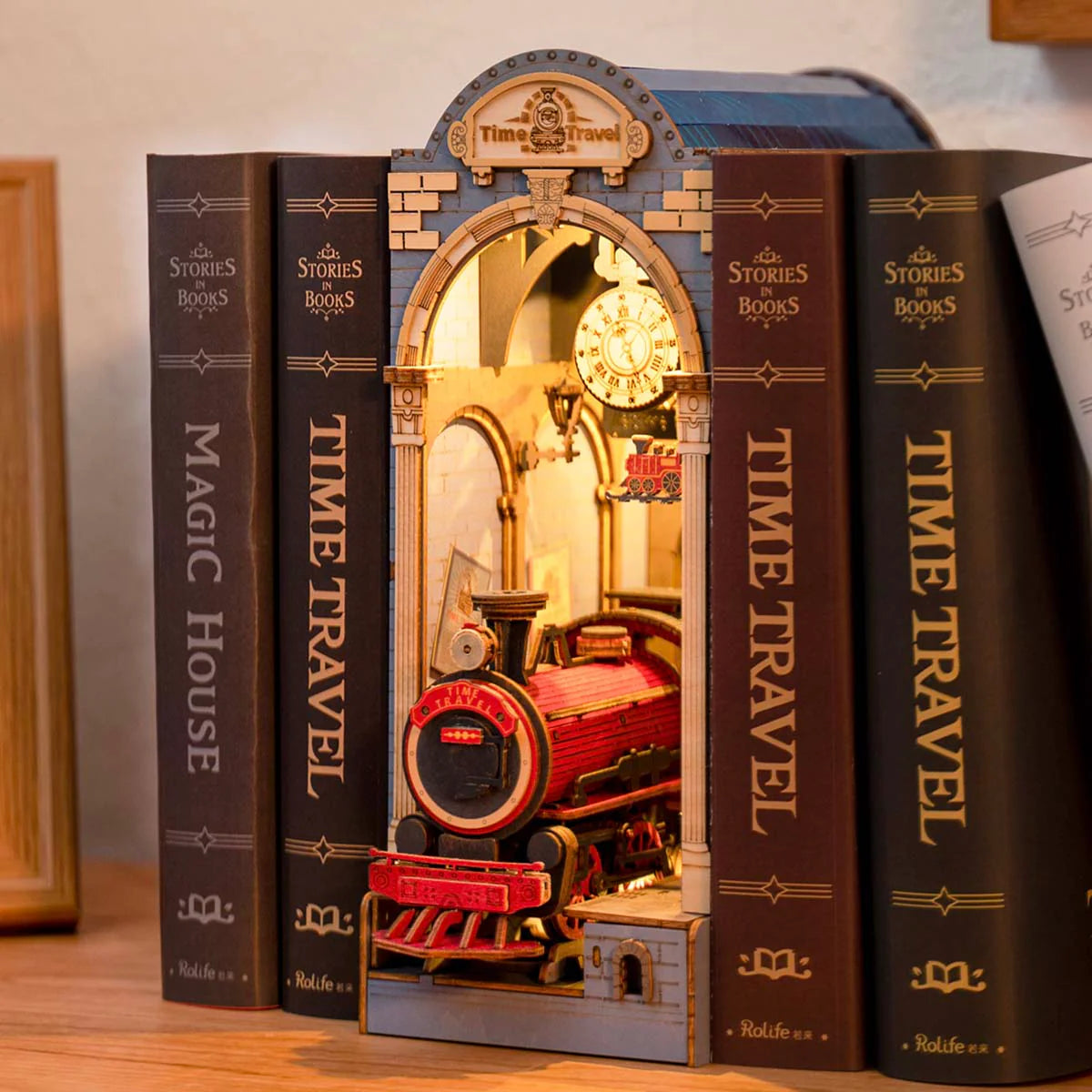 Time Travel, Rolife DIY Book Nook, TGB04