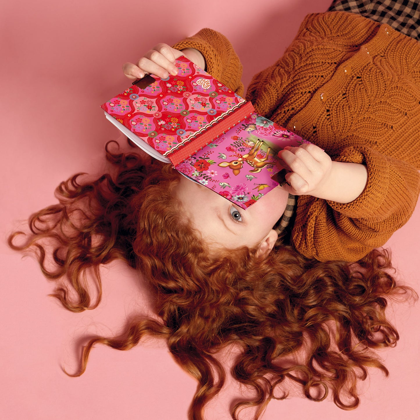 Djeco Fiona little secret notebook - magic marker