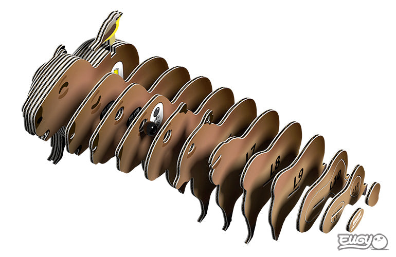 3D puzzle: Capybara, EUGY