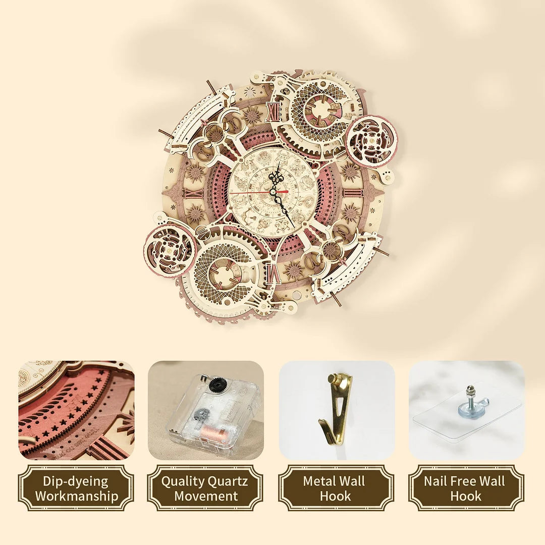 ROKR Zodiac Wall Clock LC601