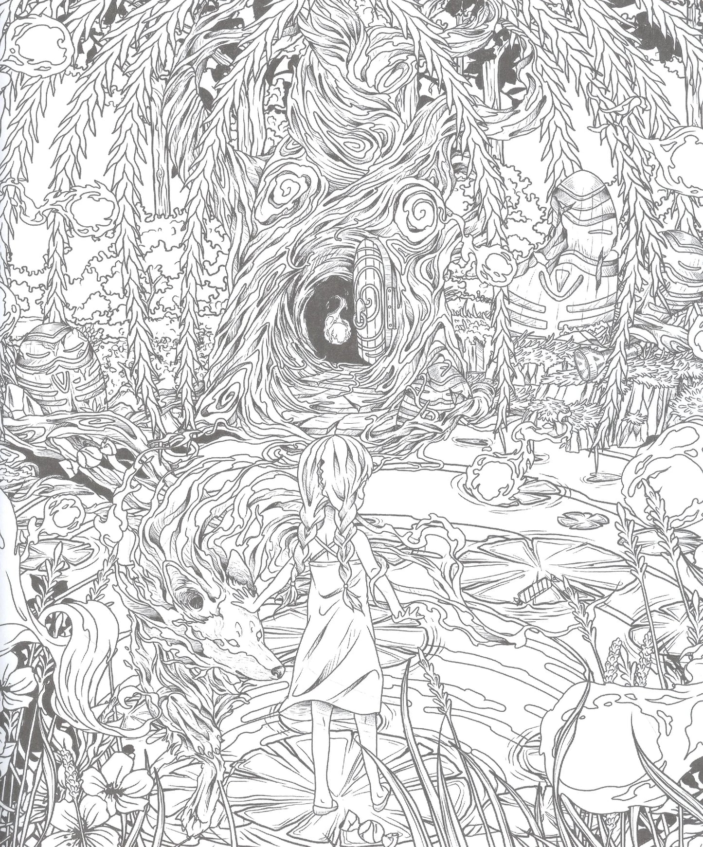 Затерянные миры. Раскраски за гранью воображения