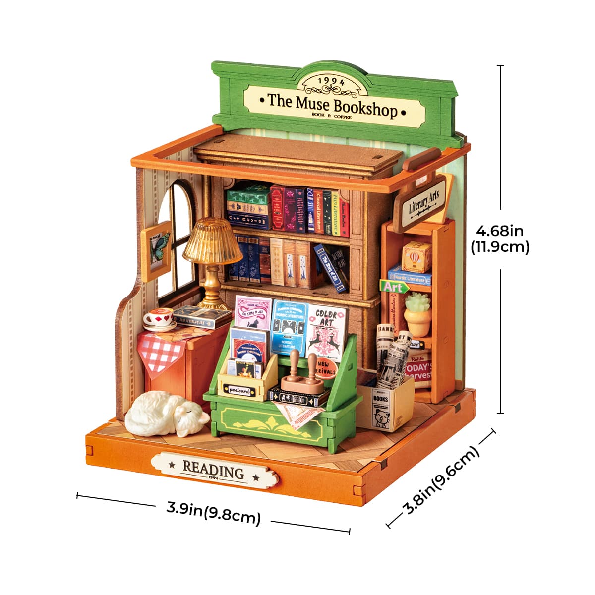 Rolife The Muse Bookshop DS040