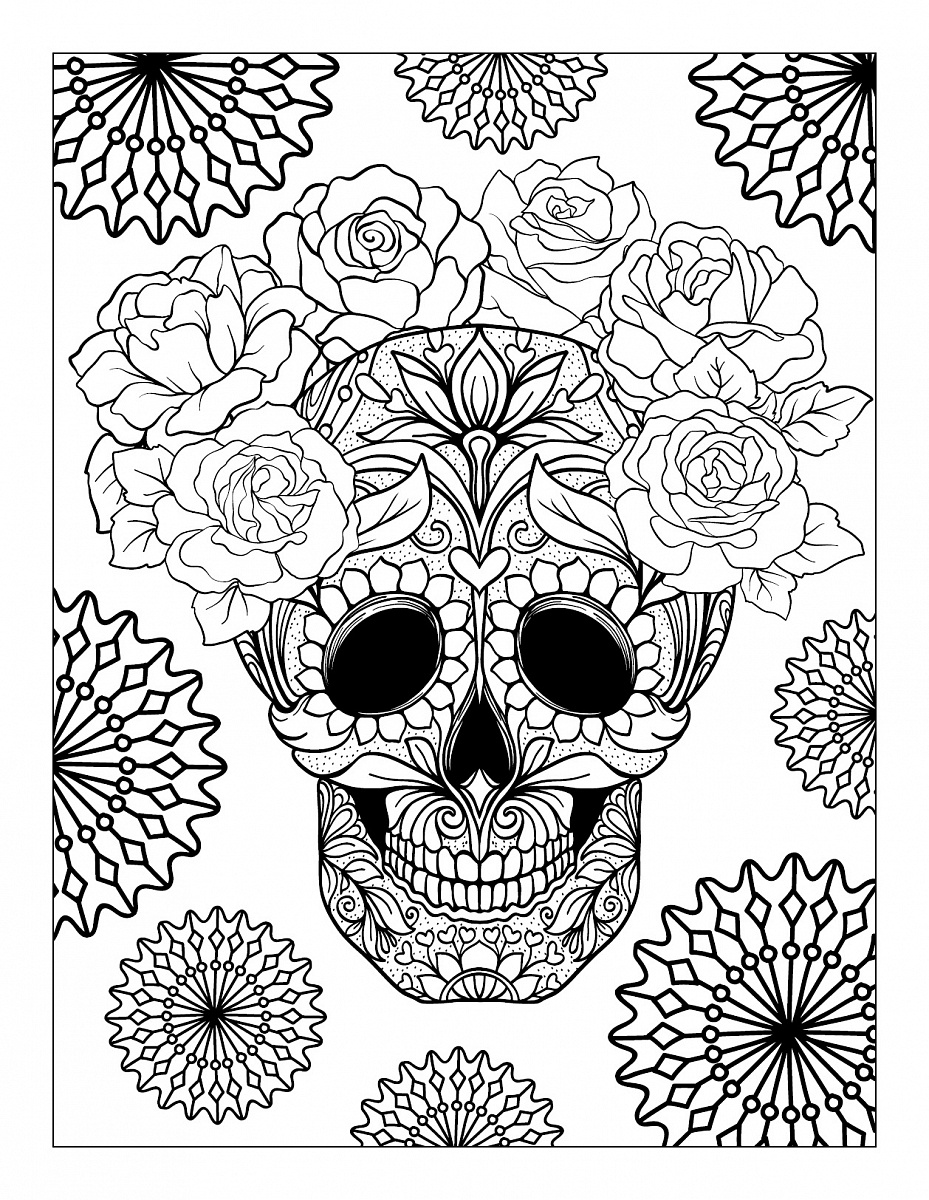 ЧерепOK. Бесстрашная раскраска.