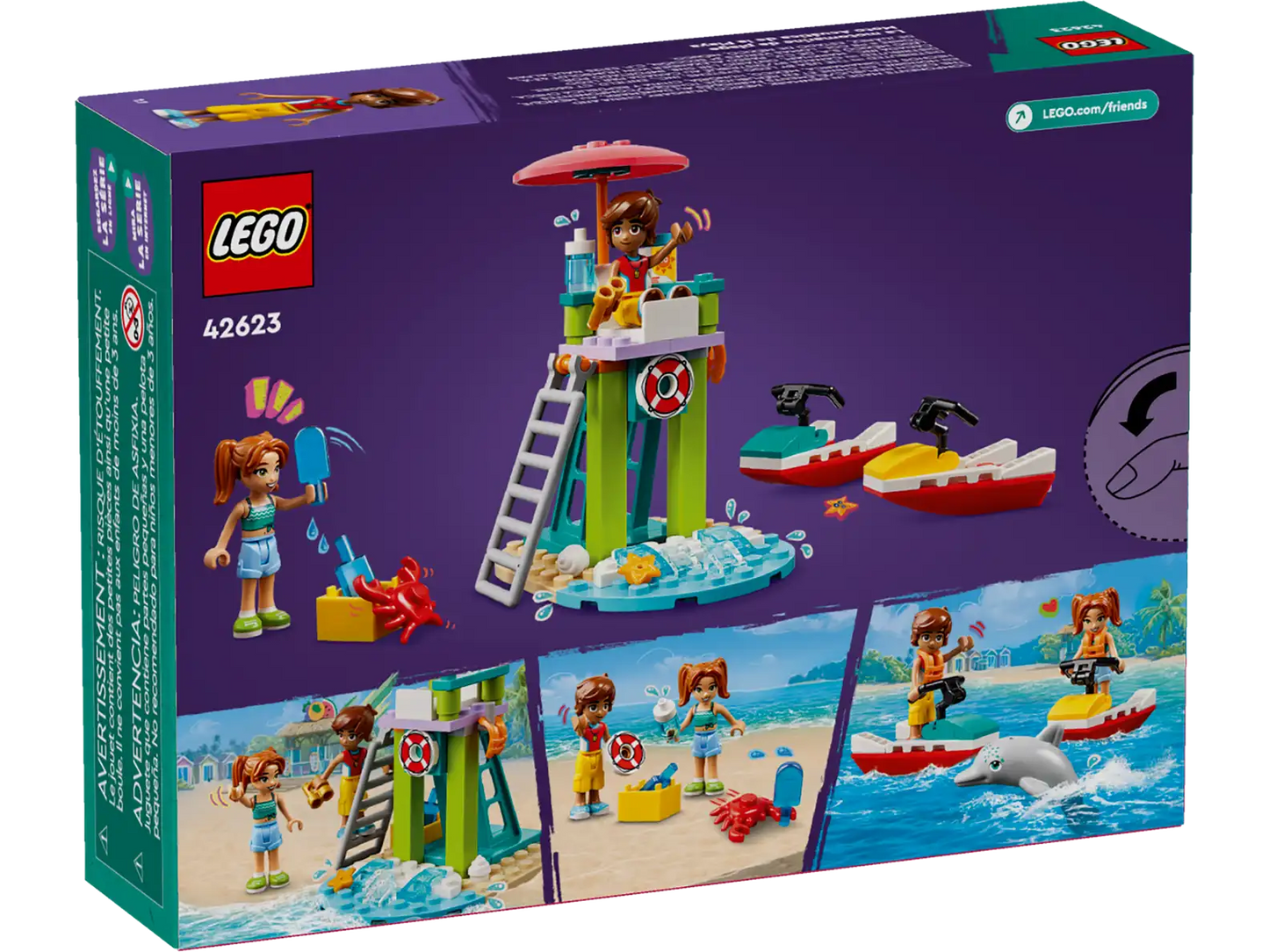 LEGO® Friends Beach Water Scooter 42623