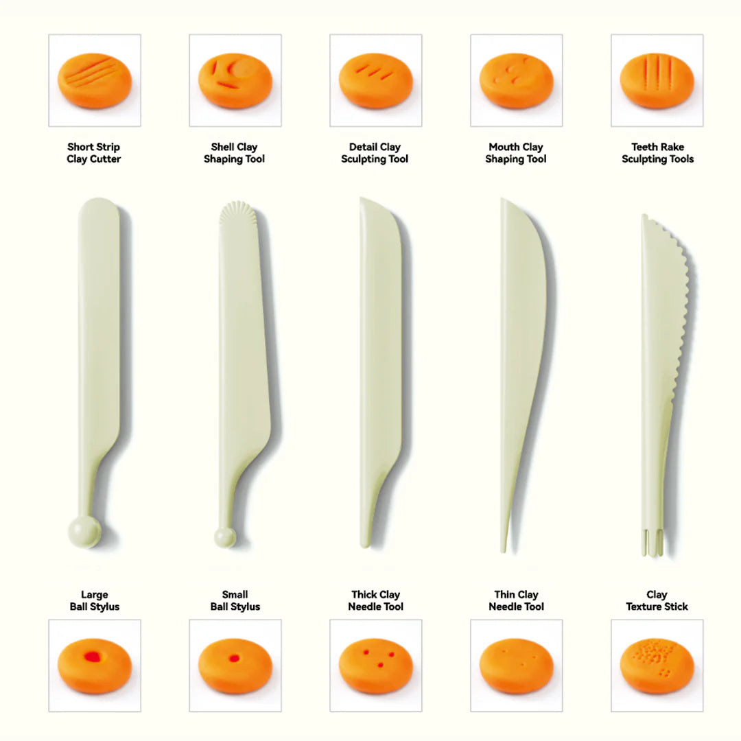 AIRY FUN CLAY 24 colors, Mideer