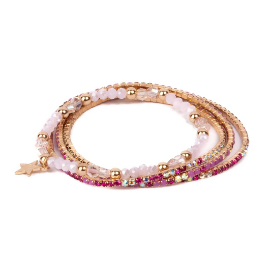 Great Pretenders Boutique Glam Girl Σετ Βραχιόλια - Σετ 4 Τεμαχίων