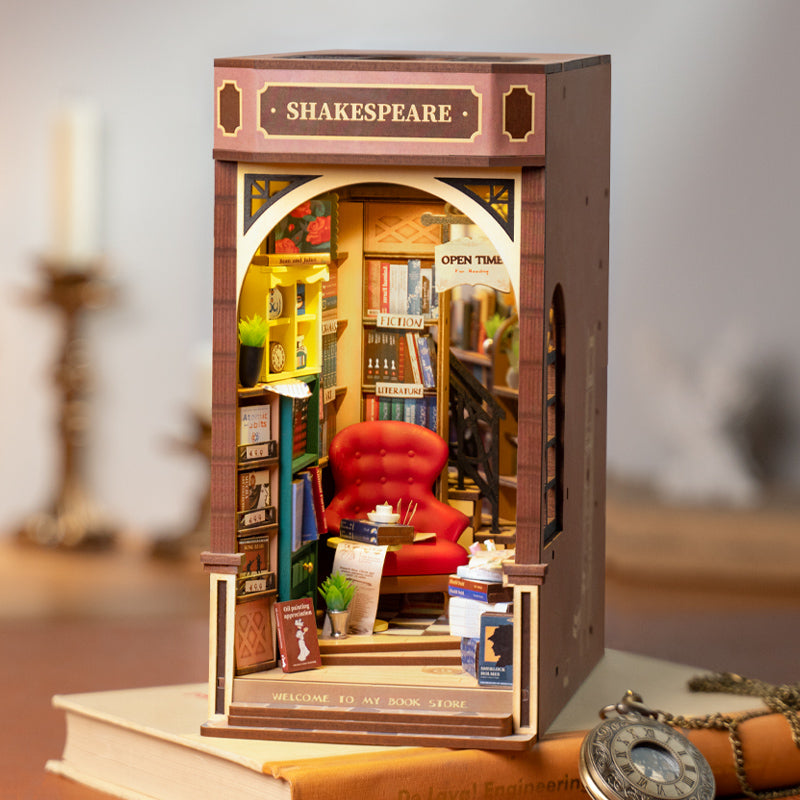 Bookstore, Rolife DIY Book Nook, TGB07