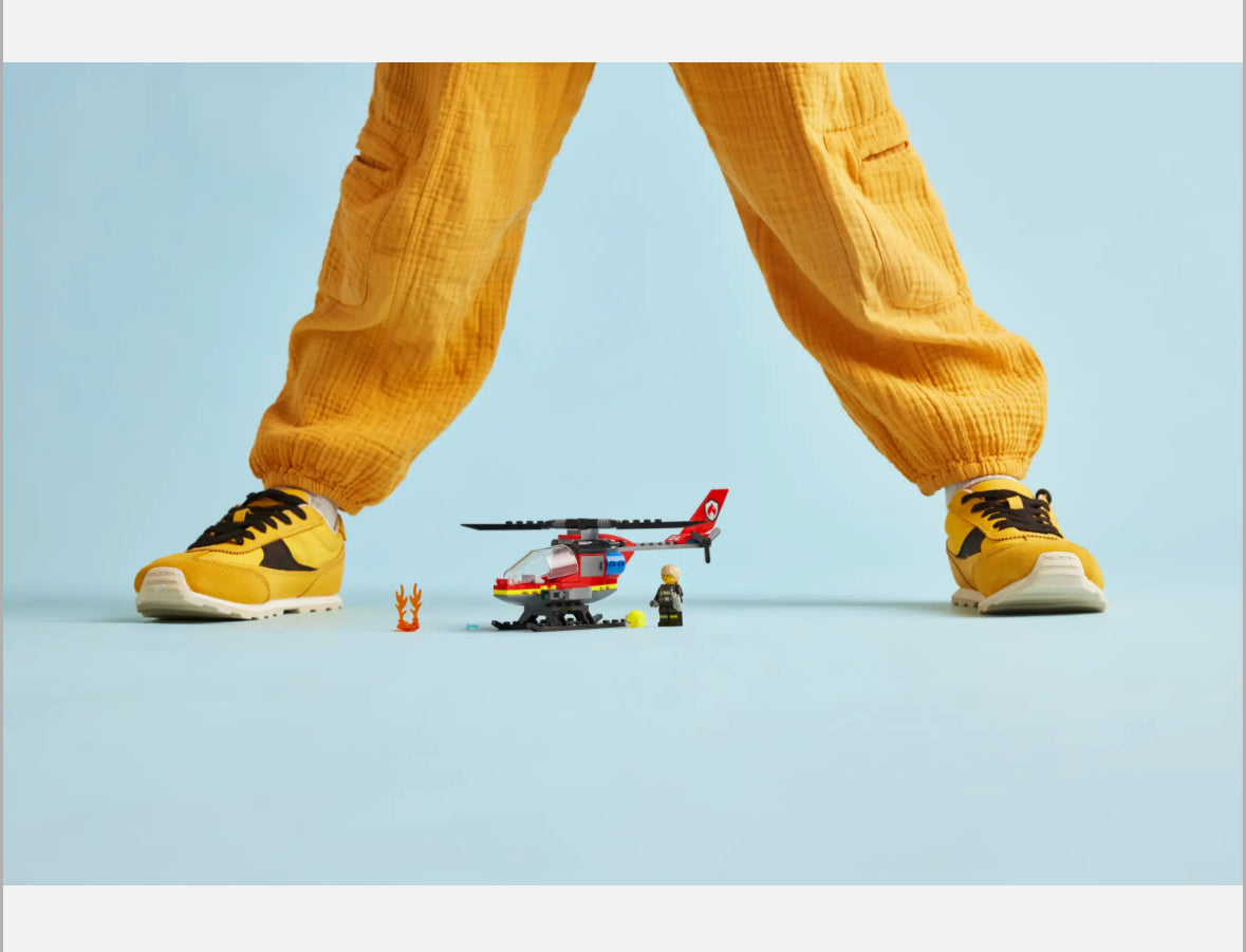 LEGO® City Fire Rescue Helicopter 60411