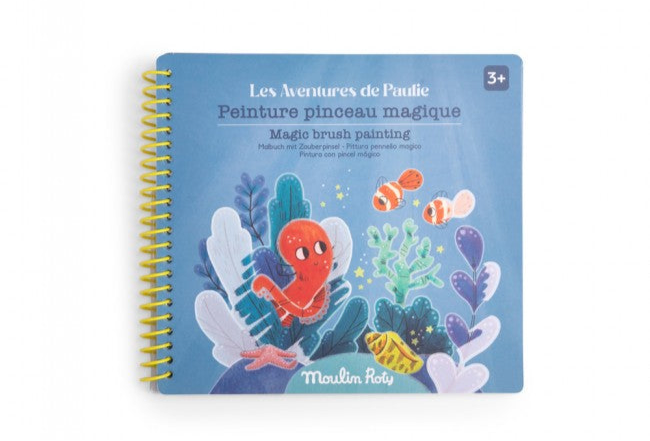 Magic brush painting Les Aventures de Paulie, Moulin Roty