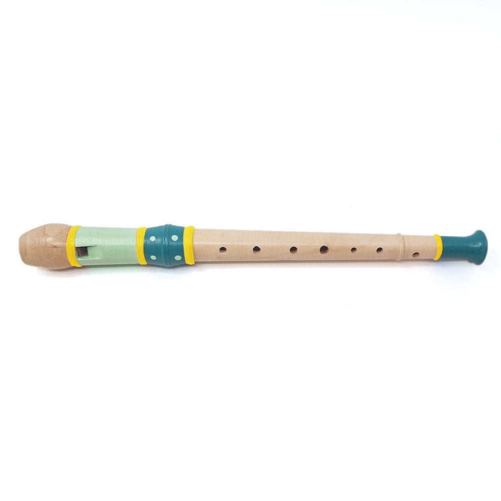 Svoora Wooden Flute ‘Peacock’ Blue