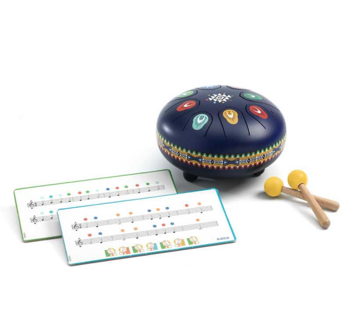 Animambo Musical Toys - Mini Steel Drum, Djeco