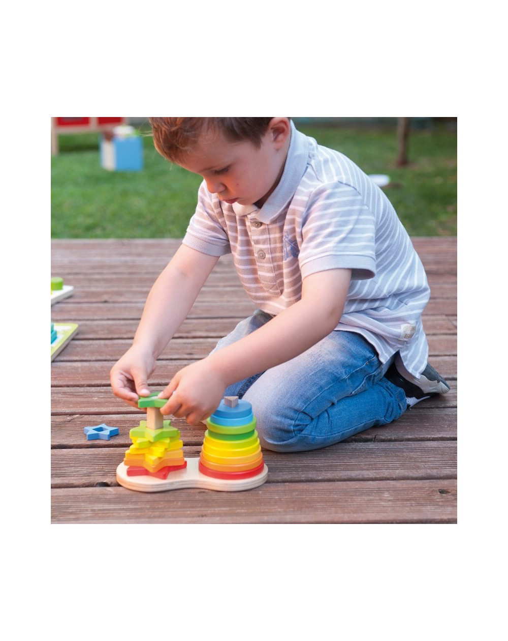 Rainbow Stackers, Andreu Toys