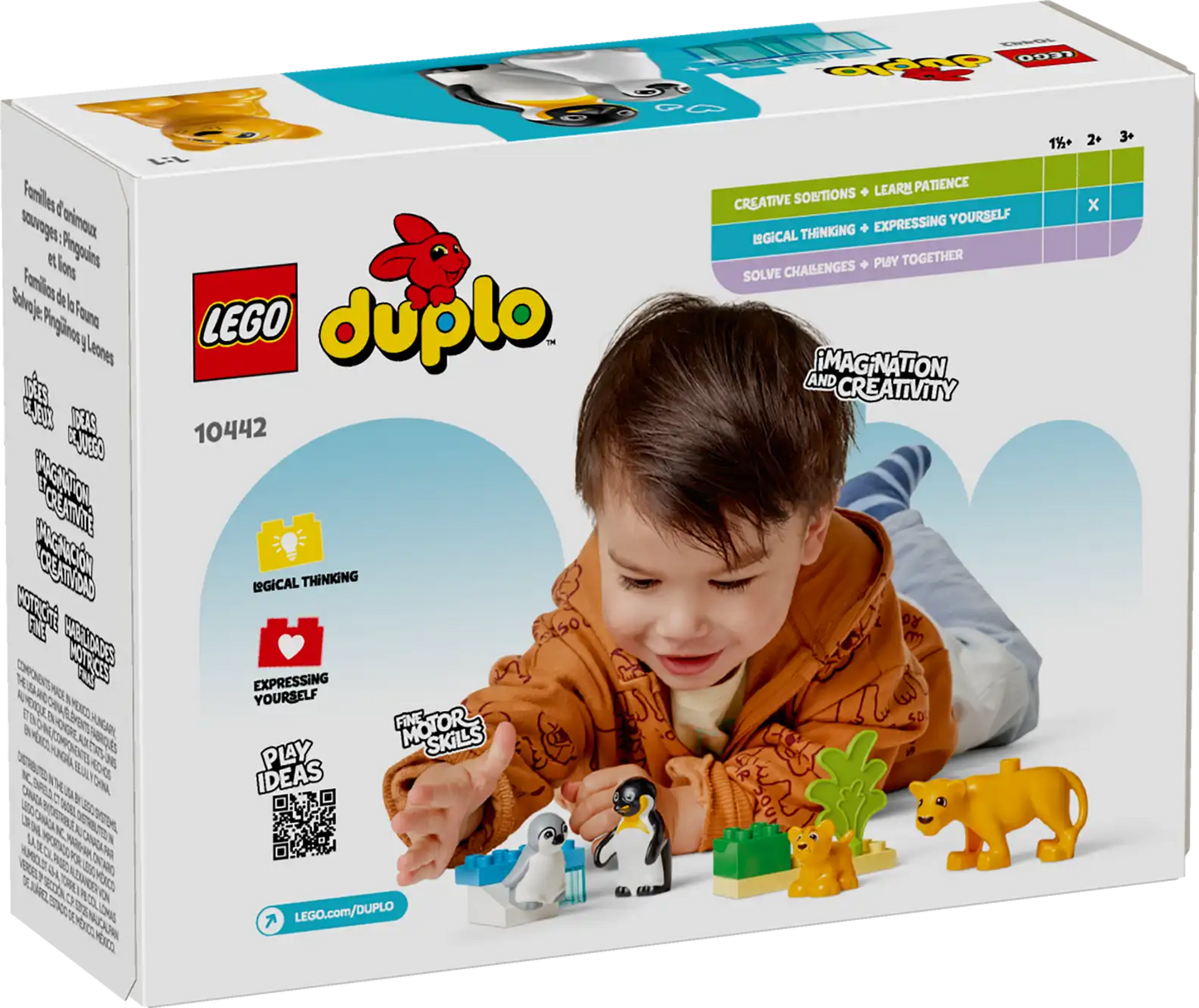 The Wild Animal Families: Penguins & Lions 10442, LEGO Duplo