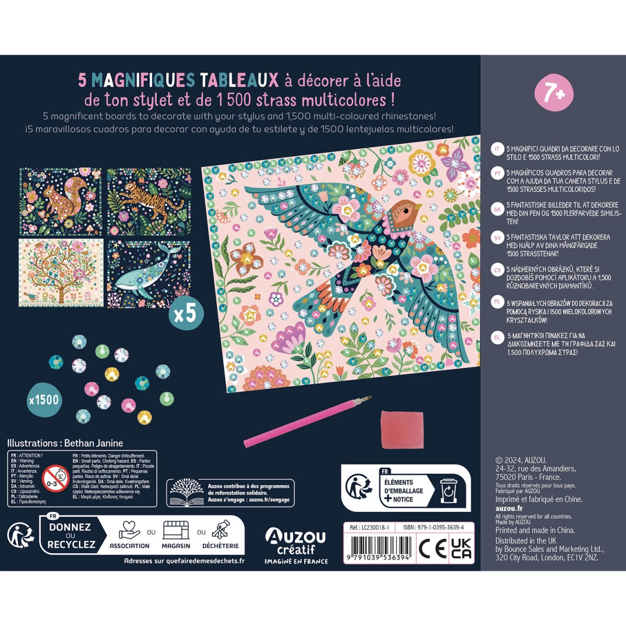 My DIY Creation - My Rhinestone Pictures, AUZOU