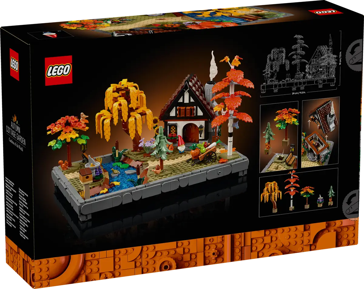 Autumn Cottage Garden 11372, Lego Icons