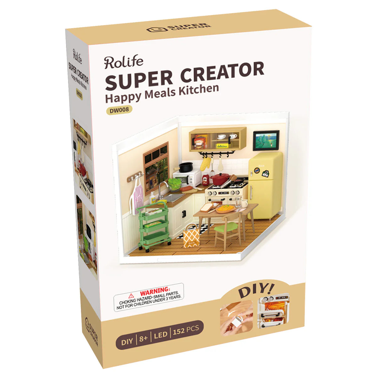 Super Creator Happy Meals Kitchen DW008 Rolife