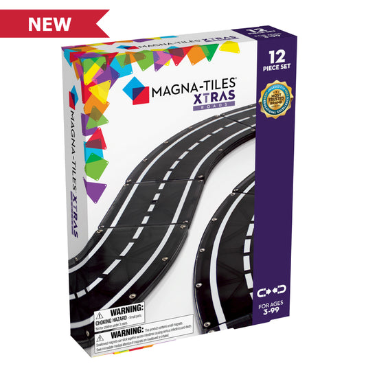 XTRAS Roads 12 Set Magna-tiles