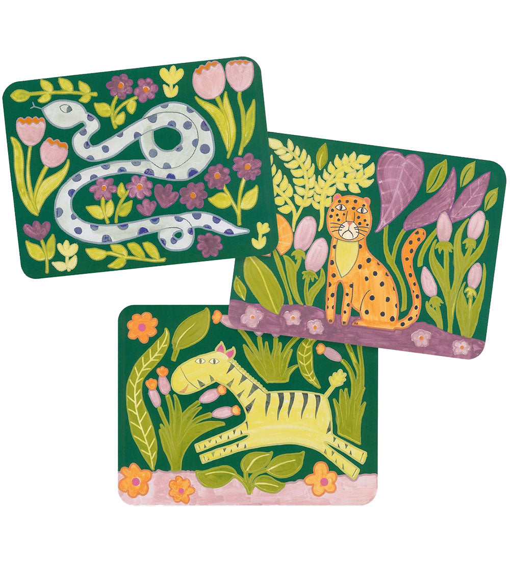 Djeco Palette painting. Wild ones